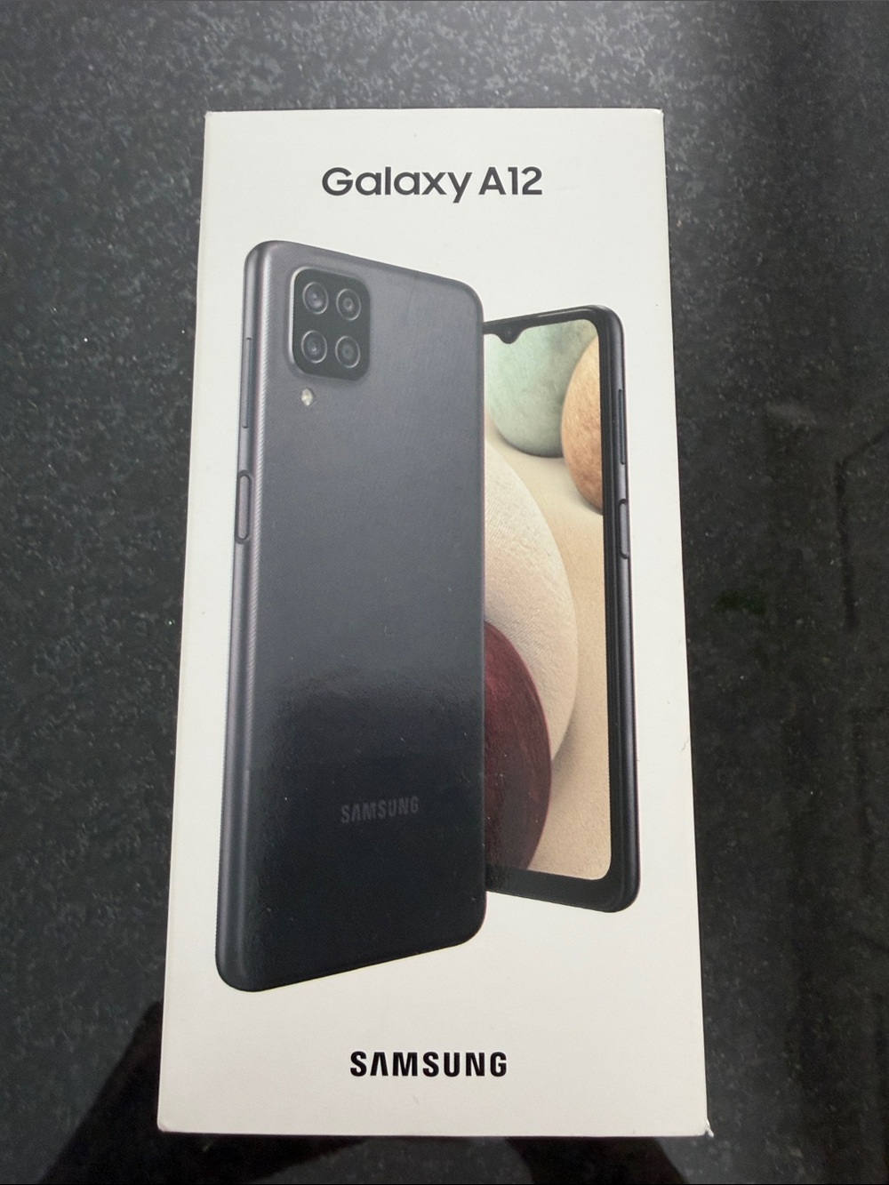 Samsung Galaxy A12 Smartphone - 32G - Black Finish - Brand New Factory Sealed